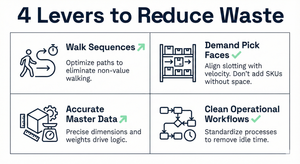 4 ways to reduce warehouse labour waste