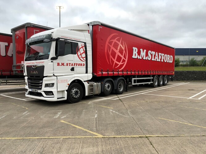 B. M. Stafford truck | clarus wms B. M. Stafford truck