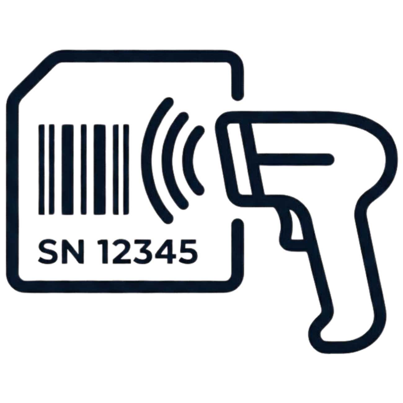 Icon - serial numbers