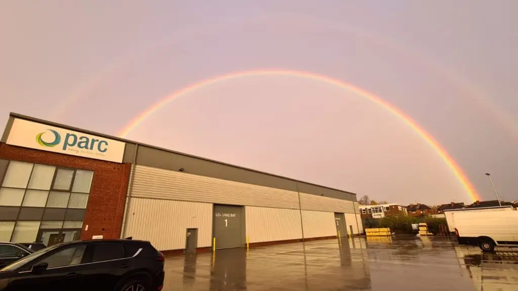 Globaler Außenpark Regenbogen