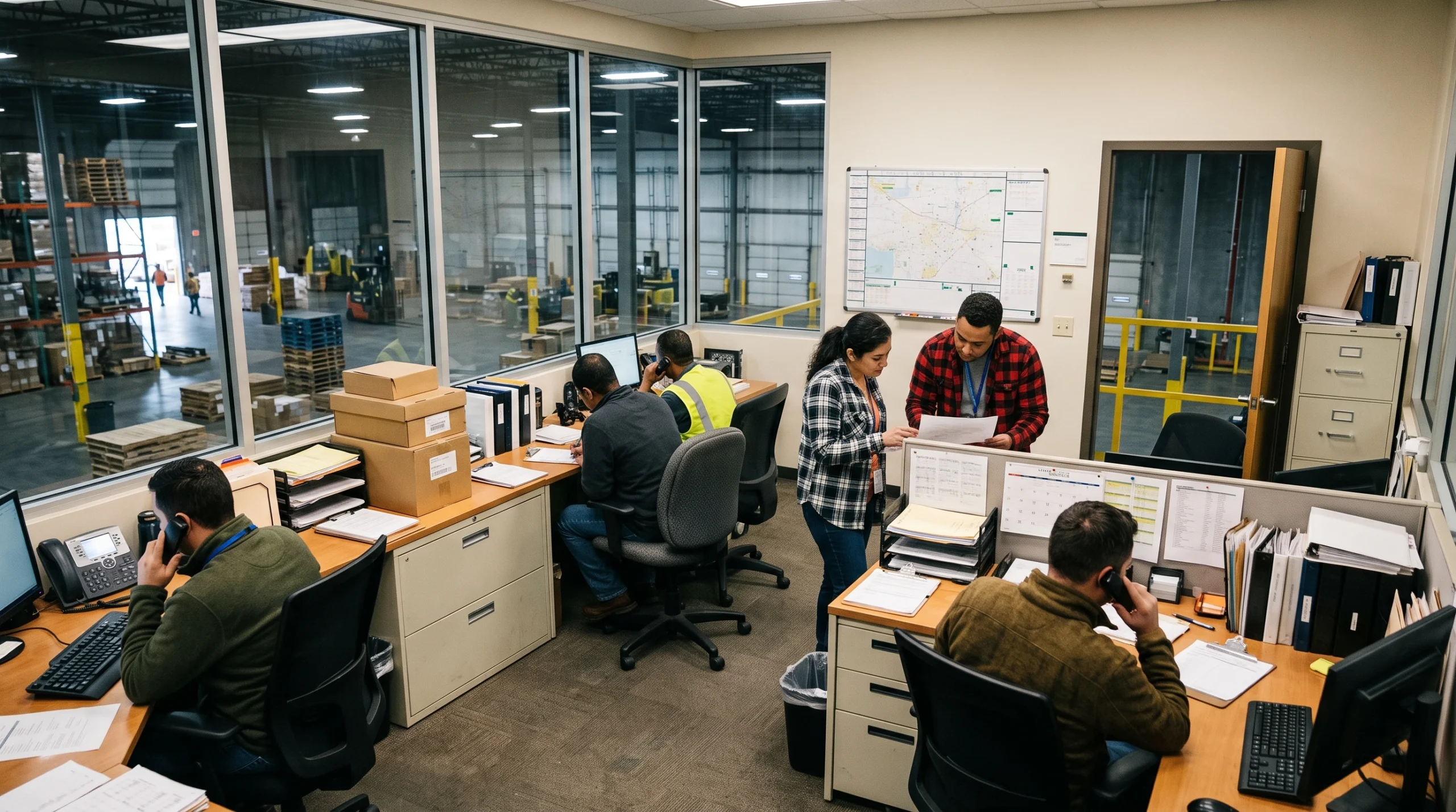 Warehouse office team | clarus wms Warehouse office team